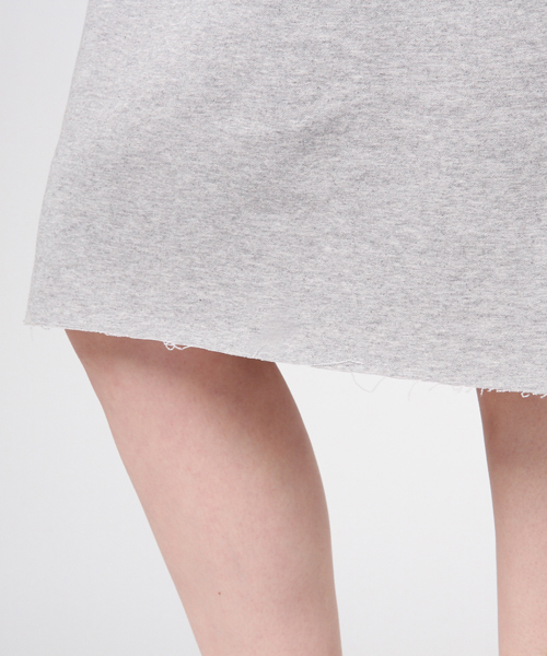 REAL CUBE(リアルキューブ)の「REAL CUBE カットオフデザインセットアップ(ワンピース・レディース・ネイビー/杢グレー/ライトベージュ/カーキ・38/40)」の12枚目の写真