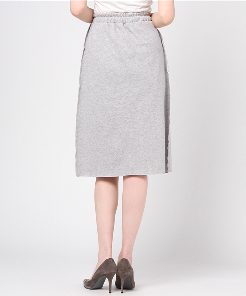 REAL CUBE(リアルキューブ)の「REAL CUBE カットオフデザインセットアップ(ワンピース・レディース・ネイビー/杢グレー/ライトベージュ/カーキ・38/40)」の7枚目の写真