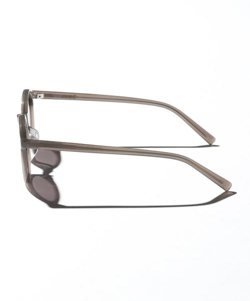 A.D.S.R.（エーディーエスアール）の「＜A.D.S.R.＞ HOLIDAY/アイウェア（メガネ・メンズ・ダークグレー・FREE）」の2枚目の写真