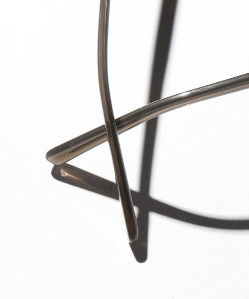 A.D.S.R.（エーディーエスアール）の「＜A.D.S.R.＞ HOLIDAY/アイウェア（メガネ・メンズ・ダークグレー・FREE）」の7枚目の写真