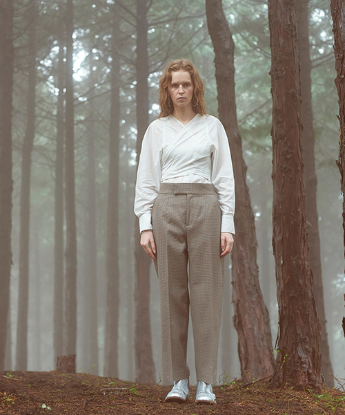 JANESMITH（ジェーンスミス）の「JANE SMITH ジェーンスミス / HIGH WAIST SLACKS ハイウエストスラックス（スラックス・レディース・ベージュ/ネイビー・34/38/36）」の5枚目の写真