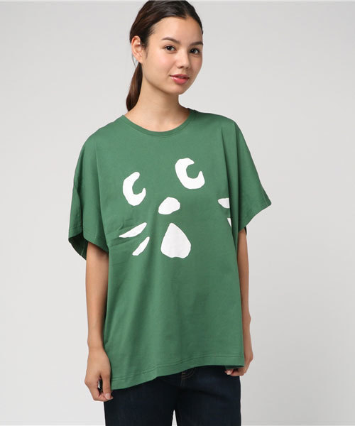 にゃー ニャー の ビッグアップにゃー T Tシャツ カットソー Wear