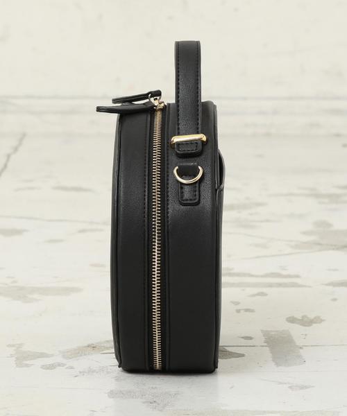 BEAUTY&YOUTH UNITED ARROWS（ビューティーアンドユースユナイテッドアローズ）の「BY∴ フェイクレザーリングショルダー -2WAY- ◆（ショルダーバッグ・レディース・ブラック・FREE）」の9枚目の写真