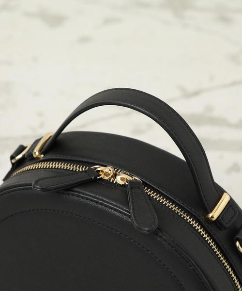 BEAUTY&YOUTH UNITED ARROWS（ビューティーアンドユースユナイテッドアローズ）の「BY∴ フェイクレザーリングショルダー -2WAY- ◆（ショルダーバッグ・レディース・ブラック・FREE）」の7枚目の写真