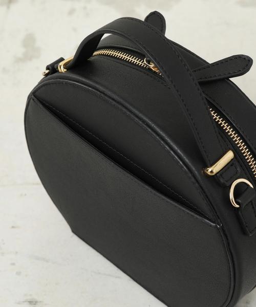 BEAUTY&YOUTH UNITED ARROWS（ビューティーアンドユースユナイテッドアローズ）の「BY∴ フェイクレザーリングショルダー -2WAY- ◆（ショルダーバッグ・レディース・ブラック・FREE）」の6枚目の写真