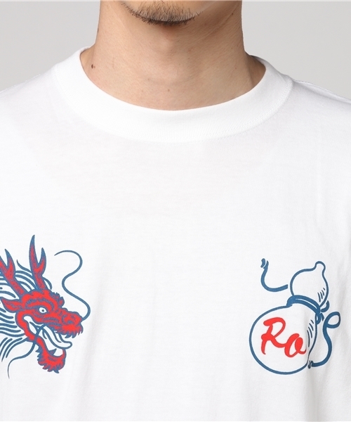 ローター スカジャン ドラゴン ROTAR（ローター）の「Dragon Bottle ss Tee / プリント