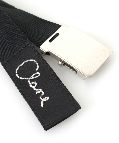 CLANE（クラネ）の「【CLANE HOMME】STITCH LOGO BELT（ベルト・メンズ・ブラック・FREE）」の6枚目の写真