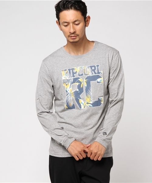 rip curl(リップカール)の「ロンT(Tシャツ/カットソー・メンズ・ホワイト/ブラック/グレー系その他・MEDIUM/LARGE)」の1枚目の写真