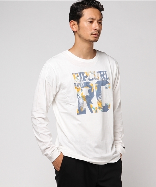 rip curl(リップカール)の「ロンT(Tシャツ/カットソー・メンズ・ホワイト/ブラック/グレー系その他・MEDIUM/LARGE)」の2枚目の写真