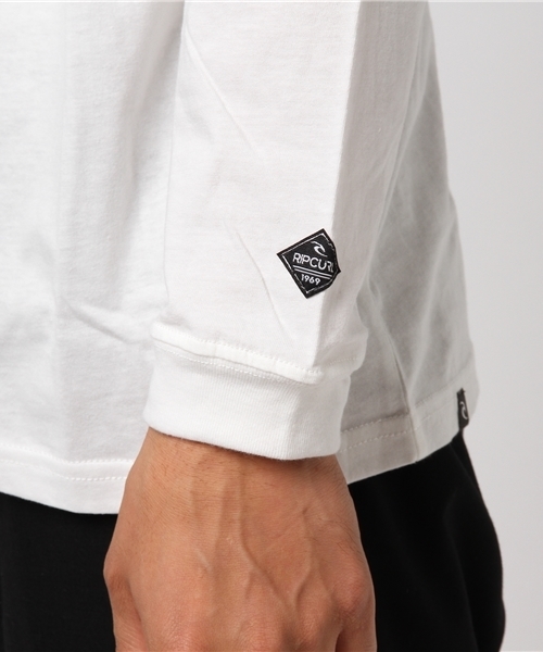 rip curl(リップカール)の「ロンT(Tシャツ/カットソー・メンズ・ホワイト/ブラック/グレー系その他・MEDIUM/LARGE)」の5枚目の写真