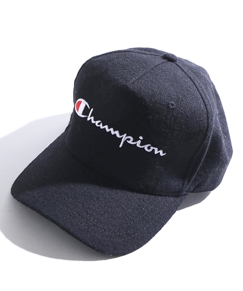 Champion（チャンピオン）の「∴WEGO/Champion別注メルトンキャップ（キャップ・メンズ・ブラック/ダークグリーン/ネイビー/グレー/ワイン・FREE）」の9枚目の写真