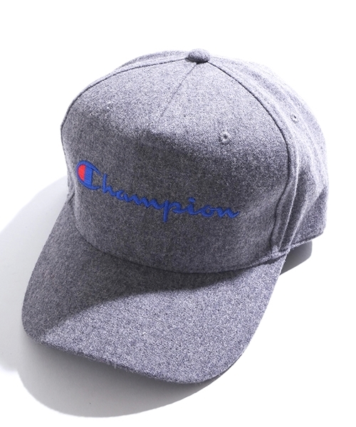 Champion（チャンピオン）の「∴WEGO/Champion別注メルトンキャップ（キャップ・メンズ・ブラック/ダークグリーン/ネイビー/グレー/ワイン・FREE）」の10枚目の写真