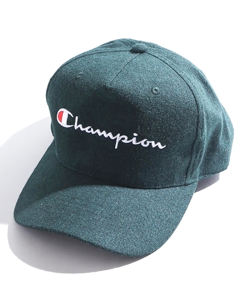 Champion（チャンピオン）の「∴WEGO/Champion別注メルトンキャップ（キャップ・メンズ・ブラック/ダークグリーン/ネイビー/グレー/ワイン・FREE）」の11枚目の写真