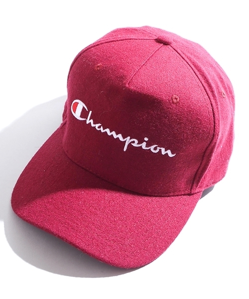Champion（チャンピオン）の「∴WEGO/Champion別注メルトンキャップ（キャップ・メンズ・ブラック/ダークグリーン/ネイビー/グレー/ワイン・FREE）」の13枚目の写真