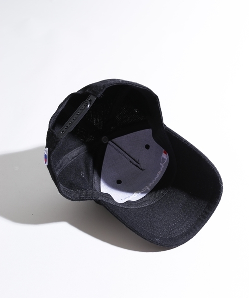 Champion（チャンピオン）の「∴WEGO/Champion別注メルトンキャップ（キャップ・メンズ・ブラック/ダークグリーン/ネイビー/グレー/ワイン・FREE）」の18枚目の写真