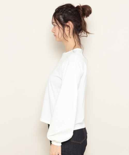 PAGEBOY（ページボーイ）の「袖ボリューム×レースキャミセット（Tシャツ/カットソー・レディース・オフホワイト/ピンク/アイボリー・FREE）」の15枚目の写真