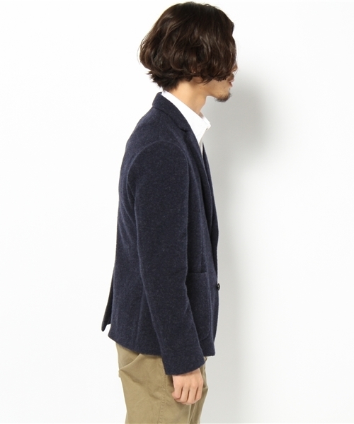 BEAUTY&YOUTH UNITED ARROWS(ビューティーアンドユースユナイテッドアローズ)の「BY ⊿MOON ジャージー ジャケット◆(テーラードジャケット・メンズ・ダークグリーン/ネイビー・SMALL/MEDIUM/LARGE/X-LARGE)」の3枚目の写真
