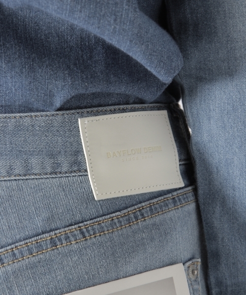 BAYFLOW（ベイフロー）の「BAYFLOW／スキニーリペアデニム　18SS（デニムパンツ・レディース・ライトブルー/サックスブルー/インディゴブルー・22inch/23inch/24inch/25inch/26inch）」の13枚目の写真