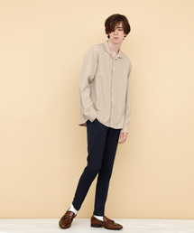 EMMA CLOTHES | TRツイル オープンカラーリラックスシャツ(シャツ/ブラウス)