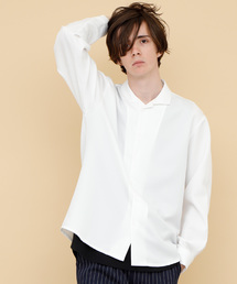 EMMA CLOTHES | TRツイル オープンカラーリラックスシャツ(シャツ/ブラウス)