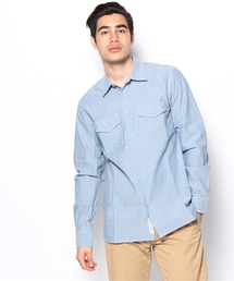 BEAMS | S/DOUBLE / LOUIS L/S DUNGAREE SHIRT(シャツ/ブラウス)