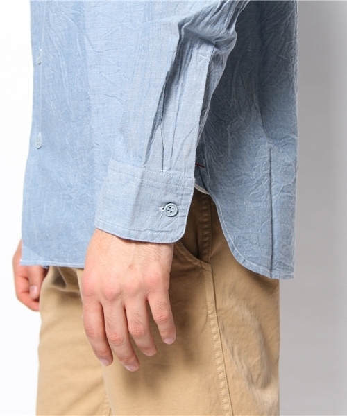 BEAMS(ビームス)の「S/DOUBLE / LOUIS L/S DUNGAREE SHIRT(シャツ/ブラウス・メンズ・サックスブルー・MEDIUM/LARGE)」の6枚目の写真
