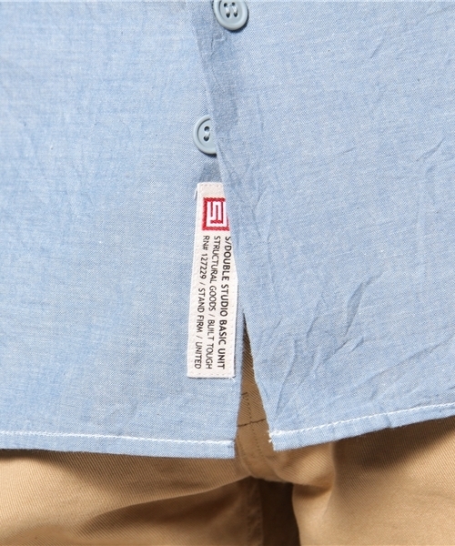 BEAMS(ビームス)の「S/DOUBLE / LOUIS L/S DUNGAREE SHIRT(シャツ/ブラウス・メンズ・サックスブルー・MEDIUM/LARGE)」の8枚目の写真