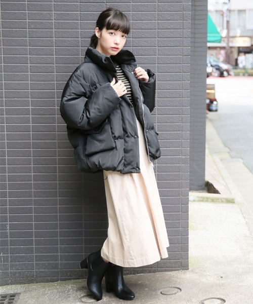 LOWRYS FARM（ローリーズファーム）の「スタンドダウン　813114（ダウンジャケット/コート・レディース・ブラック/パープル/ブルー・FREE）」の6枚目の写真