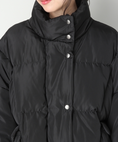 LOWRYS FARM（ローリーズファーム）の「スタンドダウン　813114（ダウンジャケット/コート・レディース・ブラック/パープル/ブルー・FREE）」の10枚目の写真