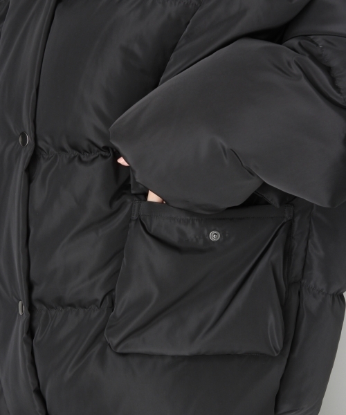 LOWRYS FARM（ローリーズファーム）の「スタンドダウン　813114（ダウンジャケット/コート・レディース・ブラック/パープル/ブルー・FREE）」の13枚目の写真