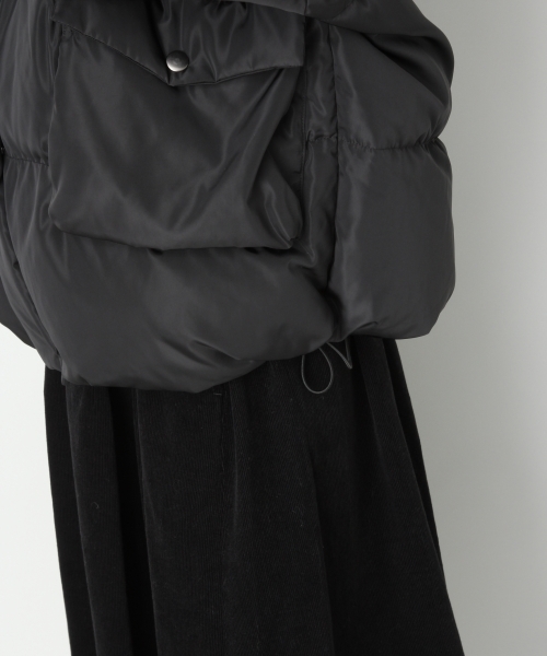 LOWRYS FARM（ローリーズファーム）の「スタンドダウン　813114（ダウンジャケット/コート・レディース・ブラック/パープル/ブルー・FREE）」の14枚目の写真