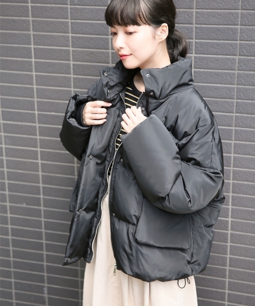 LOWRYS FARM（ローリーズファーム）の「スタンドダウン　813114（ダウンジャケット/コート・レディース・ブラック/パープル/ブルー・FREE）」の22枚目の写真