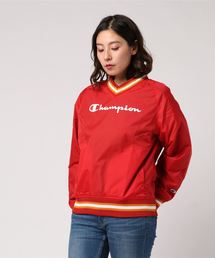 Champion Women's�i�`�����s�I���@�E�C�����Y�j�́u�yOUTLET STORE PRICE�z�yChampion/�`�����s�I���zGOLF V�l�b�N�v���I�[�o�[�i���̑��g�b�v�X�j�v