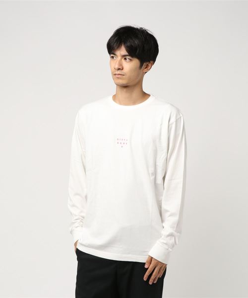 BILLABONG（ビラボン）の「BILLABONG メンズ 【RE-ISSUE】 EMB LS ロンＴ（Tシャツ/カットソー・メンズ・ブラック/オフホワイト/ピンク・MEDIUM/LARGE）」の2枚目の写真