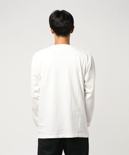 BILLABONG（ビラボン）の「BILLABONG メンズ 【RE-ISSUE】 EMB LS ロンＴ（Tシャツ/カットソー・メンズ・ブラック/オフホワイト/ピンク・MEDIUM/LARGE）」の5枚目の写真