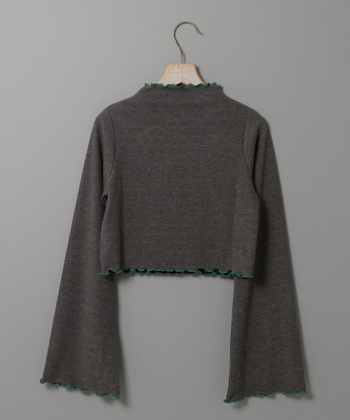 PAGEBOY(ページボーイ)の「配色メロートップス(Tシャツ/カットソー・レディース・ネイビー/グレー・FREE)」の5枚目の写真