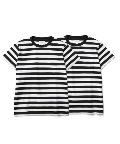 CRIMIE(�N���C�~�[)�́y�Q���g�zBORDER T-SHIRT 2P-PACK(T�V���c/�J�b�g�\�[)