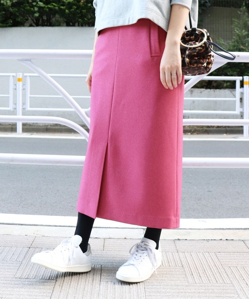 セール】ウーリッシュフラノサイドポケットスカート◇（スカート