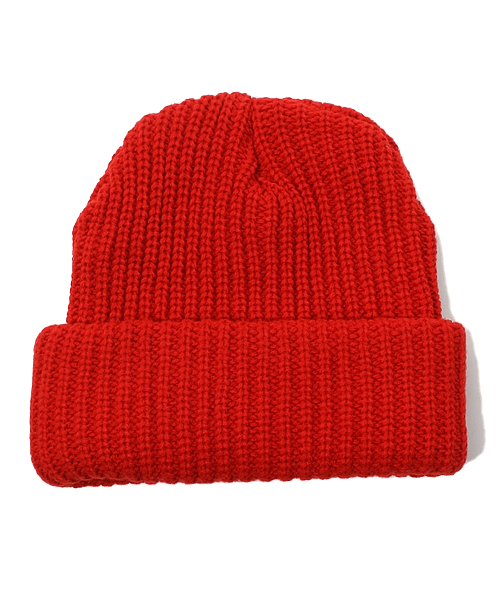 SHIPS for women（シップスフォーウィメン）の「★★Rohw Master Product/SHIPS リブ ニット キャップ（ニットキャップ/ビーニー・レディース・オフホワイト/チャコールグレー/ブラック/レッド/ブルー・ONE SIZE）」の5枚目の写真