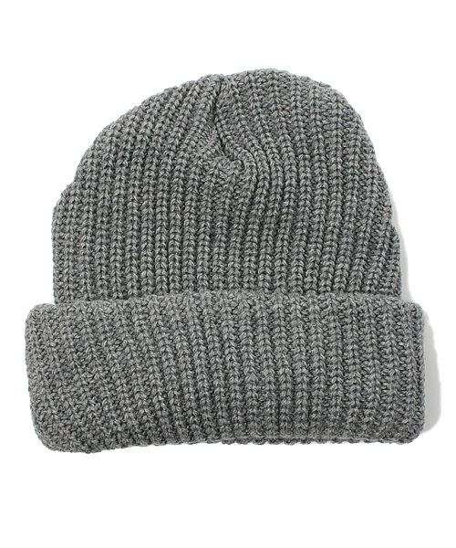 SHIPS for women（シップスフォーウィメン）の「★★Rohw Master Product/SHIPS リブ ニット キャップ（ニットキャップ/ビーニー・レディース・オフホワイト/チャコールグレー/ブラック/レッド/ブルー・ONE SIZE）」の4枚目の写真