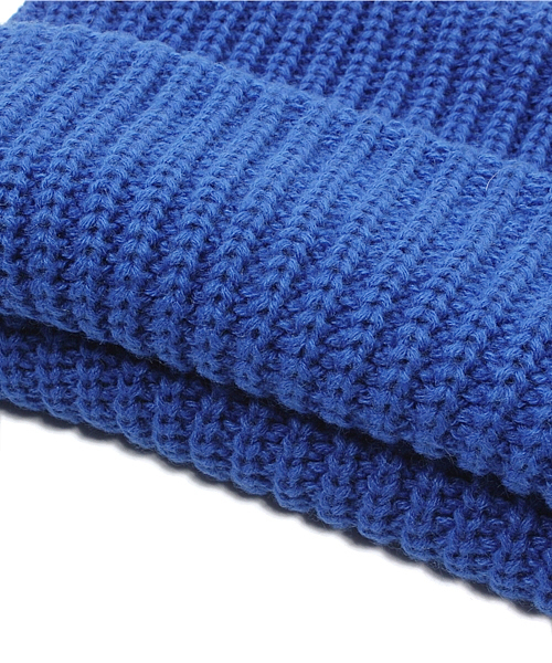 SHIPS for women（シップスフォーウィメン）の「★★Rohw Master Product/SHIPS リブ ニット キャップ（ニットキャップ/ビーニー・レディース・オフホワイト/チャコールグレー/ブラック/レッド/ブルー・ONE SIZE）」の8枚目の写真