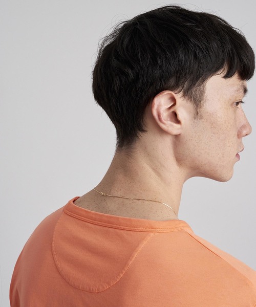 Saturdays NYC（サタデーズ ニューヨークシティ ）の「James Pima Long Sleeve Shirt（Tシャツ/カットソー・メンズ・ネイビー/オレンジ・X-LARGE/M/X-SMALL/S/L）」の11枚目の写真