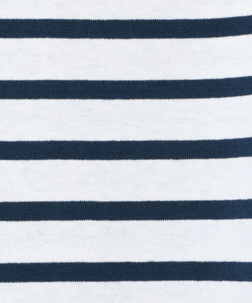 SHIPS(シップス)の「Le minor:EVASEE(Tシャツ/カットソー・レディース・オフホワイト/ブルー/マルチ・ONE SIZE)」の10枚目の写真
