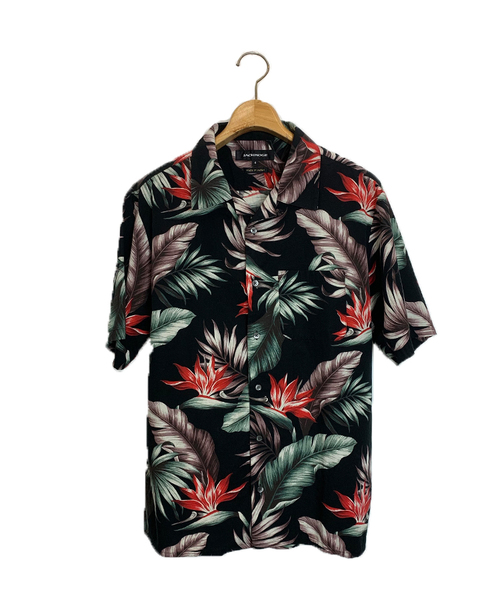 JACKROSE（ジャックローズ）の「ボタニカルアロハシャツ　ユニセックス（シャツ/ブラウス・メンズ・ブラック・M/L/XL）」の9枚目の写真