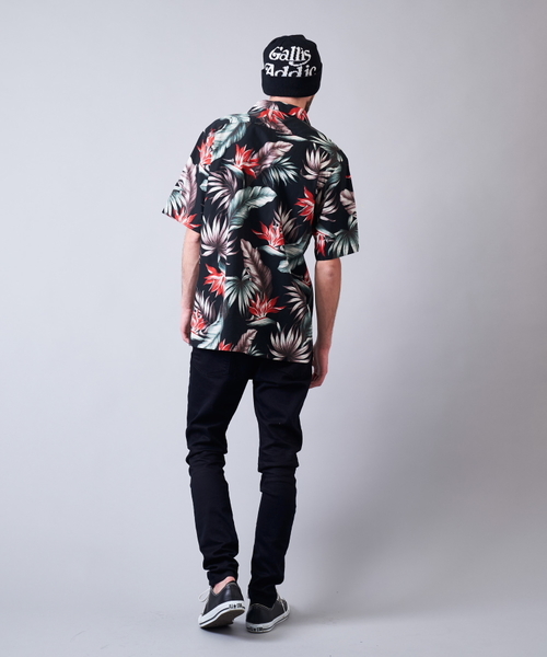 JACKROSE（ジャックローズ）の「ボタニカルアロハシャツ　ユニセックス（シャツ/ブラウス・メンズ・ブラック・M/L/XL）」の15枚目の写真