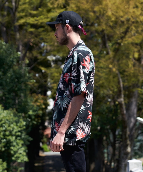 JACKROSE（ジャックローズ）の「ボタニカルアロハシャツ　ユニセックス（シャツ/ブラウス・メンズ・ブラック・M/L/XL）」の13枚目の写真