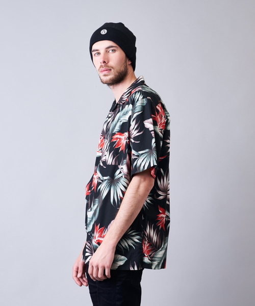 JACKROSE（ジャックローズ）の「ボタニカルアロハシャツ　ユニセックス（シャツ/ブラウス・メンズ・ブラック・M/L/XL）」の22枚目の写真