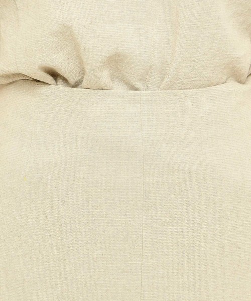 DouDou(ドゥドゥ)の「リネンタイトスカート(スカート・レディース・ベージュ/レッド・36/38)」の15枚目の写真