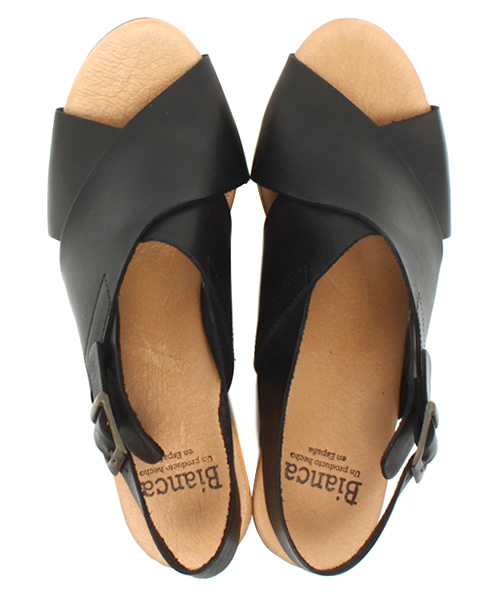 Khaju(カージュ)の「BIANCA:クロスサンダル(サンダル・レディース・ブラック/キャメル・35/38/36/37)」の12枚目の写真