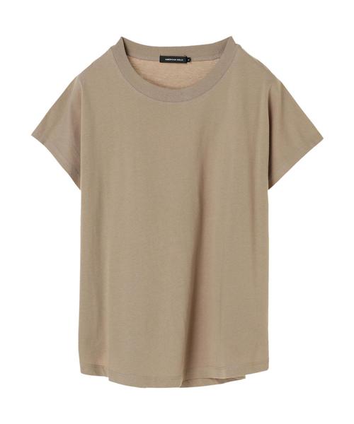AMERICAN HOLIC(アメリカンホリック)の「フレンチスリーブカットプルオーバー(Tシャツ/カットソー・レディース・ブラック/ベージュ/オフホワイト/マスタード・M/L)」の22枚目の写真